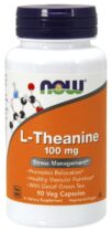 NOW® Foods NOW L-Theanine 100 mg, 90 kapsúl