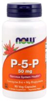 NOW® Foods NOW Vitamín B6 P-5-P, 50mg, (vitamín B6 v aktívnej forme), 90 kapsúl