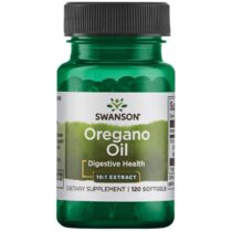 Swanson Oregano oil 10:1 (Extrakt z oregánového oleja), 150 mg, 120 softgel kapsúl