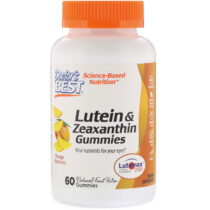 Doctor's Best Doctor’s Best Lutein & Zeaxanthin (zdravie očí), 60 gumových vegánskych cukríkov s...