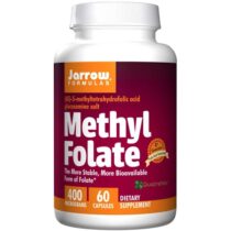 Jarrow Formulas Jarrow Methyl Folate (aktívna forma kyseliny listovej), 400 mcg, 60 kapsúl