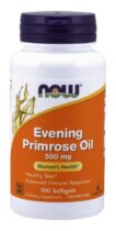 NOW® Foods NOW Evening Primrose Oil (Pupálkový olej), 500 mg, 100 sofgel kapsúl